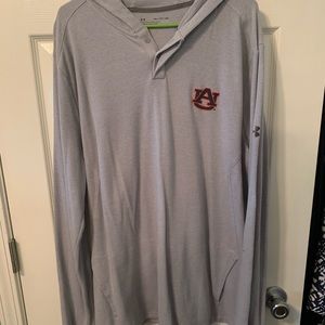 Auburn Tigers waffle weave LS hoody shirt